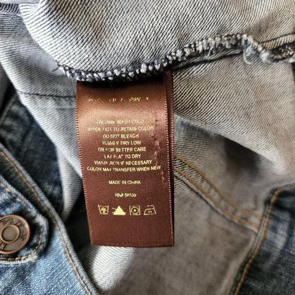 KUT from the Kloth Jean Denim Jacket size XL fits L 10 - Picture 10 of 17